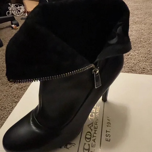 Coach Booties - New in Box - Picture 3 of 6